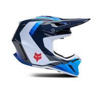 §Casco Cross FOX Racing V3 Fade Bianco-Blu§