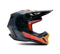 Casco Cross FOX Racing V3 RS Grid Nero/ArancioXS Nero,Arancio