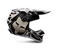 FOX V1 Diffuse Special Edition Casco da motocross, nero/beige, Taglia M