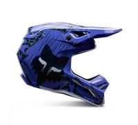 FOX V1 Diffuse Special Edition Casco da motocross, viola/nero, Taglia XL