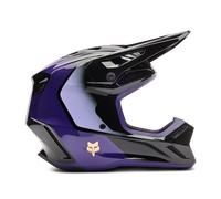 FOX FOX - Casco V3 Drip Nero / Purple 2026 XL