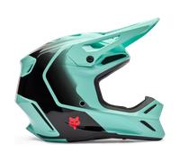 Casco Cross FOX V3 Drip TurcheseS Turchese