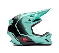 Casco Cross FOX V3 Drip TurcheseXL Turchese