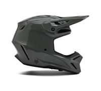 FOX V3 RS Carbon Solid MIPS Casco da motocross, grigio, taglia S per maschi