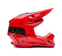 Casco cross FOX V3 RS Fracture Rosso fluorescenteS Rosso fluorescente