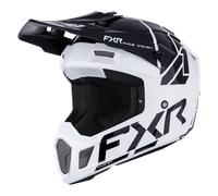 FXR Clutch Comp Casco da motocross, nero-bianco, taglia S per maschi