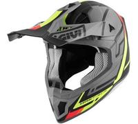 Casco Cross Givi 70.1 F Logic Grigio Giallo Nero XXL