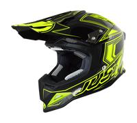 §Casco Cross Just1 J12 Carbon Giallo Fluo§