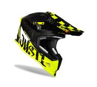 §Casco Cross Just1 J12 Pro Racer Hi-Vis-Grigio§