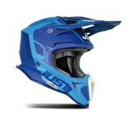 Casco Cross Just1 J18 Rockstar BluM Blu