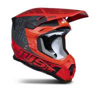§Casco Cross Just1 J22 F Dynamo Rosso-Nero§