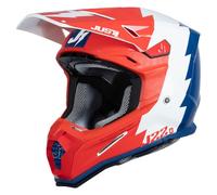casco cross just1 j22 f revolte - rosso / blu M