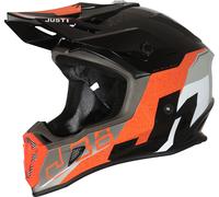 Casco cross JUST1 J38 KORNER Arancio Nero