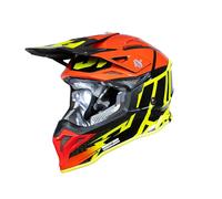 CASCO CROSS JUST1 J39 POSEIDON FLUO YELLOW RED BLACK 2206