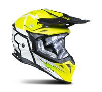 Casco Cross Just1 J39 Poseidon Nero/Giallo Fluo/BiancoM Nero,Giallo Fluo,Bianco