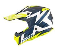Casco Cross Kappa KV49 Evo Great Nero Opaco Bianco L