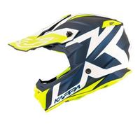 Casco Cross Kappa KV49 Evo Great Nero Opaco Bianco L
