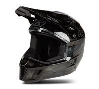 Klim F3 Carbon Pro Casco Motocross, nero-carbone, taglia 2XL