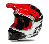 Klim F3 Carbon Pro, casco enduro XXL male Nero/Bianco/Rosso