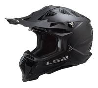 Casco Cross Ls2 Mx700 Subverter Evo II Full Black Nero Opaco XXL