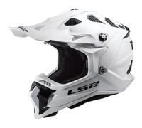 Casco Cross Ls2 Mx700 Subverter Evo II Solid Bianco Lucido M