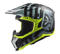 Casco Cross LS2 MX703 X-Force Barrier Sky BluXS Barrier Sky Blu