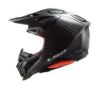 Casco Cross LS2 MX703 X-Force Carbonio lucido tinta unitaM Carbonio lucido tinta unita