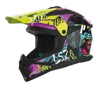 §Casco Cross LS2 MX708 Fast II Gorilla Viola-Giallo Fluo§