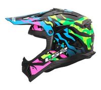 Ls2 Mx708 Fast Ii Grotesk Ece 22.06 Off-road Helmet Nero XL