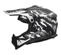 Ls2 Mx708 Fast Ii Grotesk Ece 22.06 Off-road Helmet Grigio 2XL