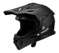 Casco Cross Ls2 Mx708 Fast II Solid Nero Opaco XXL