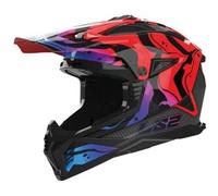 Casco Cross Ls2 Mx708 Fast II Wash Rosso Lucido XXL