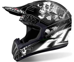 Casco Cross Off Road Fuoristrada Airoh Switch Scary Taglia L
