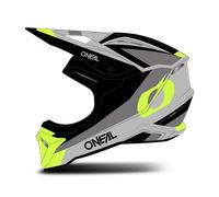 ONeal 1SRS Stream, casco a croce M male Opaco Nero/Grigio/Giallo Fluo
