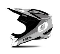 ONeal 1SRS Stream, casco a croce S male Opaco Nero/Grigio Chiaro/Bianco