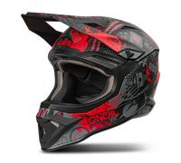 Oneal 1SRS VIBRANT Casco da motocross, nero-rosso, taglia 2XL per maschi