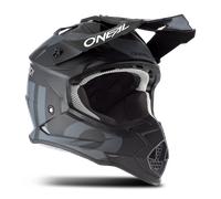 ONeal 2SRS Slick S23, casco a croce XL male Opaco Nero/Grigio