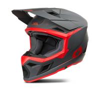 ONeal 3SRS E-Stroke S26, casco da motocross S female Opaco Grigio Scuro/Rosso