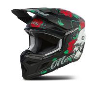ONeal 3SRS Melancia, casco a croce S male Opaco Nero/Verde/Rosso