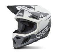 ONeal 3SRS Solid S26, casco da motocross XS female Opaco Bianco/Grigio