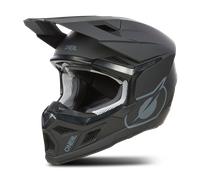 Oneal 3SRS Solid Casco Motocross, nero, taglia M