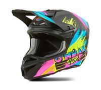 Casco Cross O'Neal 5Srs Polyacrylite Reseda Nero/NeonS Nero,Neon