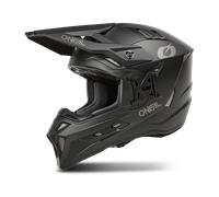 ONeal EX-SRS Solid, casco a croce S male Nero Opaco