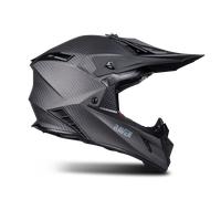 §Casco Cross Raven Ipsum Evo Carbonio Opaco§