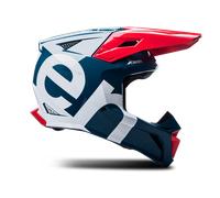 Casco Cross Raven Onyx Blu/RossoL Blu,Rosso