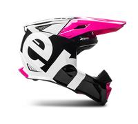 Casco Cross Raven Onyx Nero/RosaL Nero,Rosa