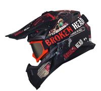 Casco Cross Rot Rotto Resolution + Occhiali MX-2