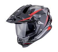 casco cross Scorpion ADF-9000 Air argento rosso L