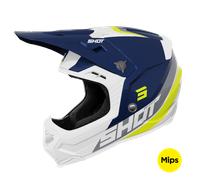 §Casco Cross Shot Core Custom Blu Perlato§