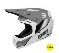 Casco Cross Shot Core Honor Grigio perlatoM Grigio perlato